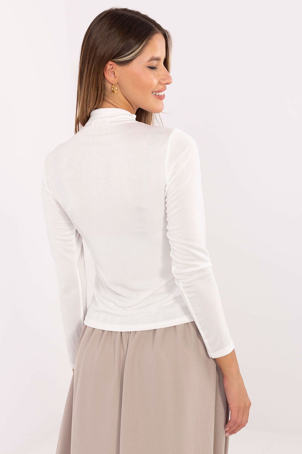  Bluzka Model IT-BZ-15368.03 Ecru - Rue Paris 