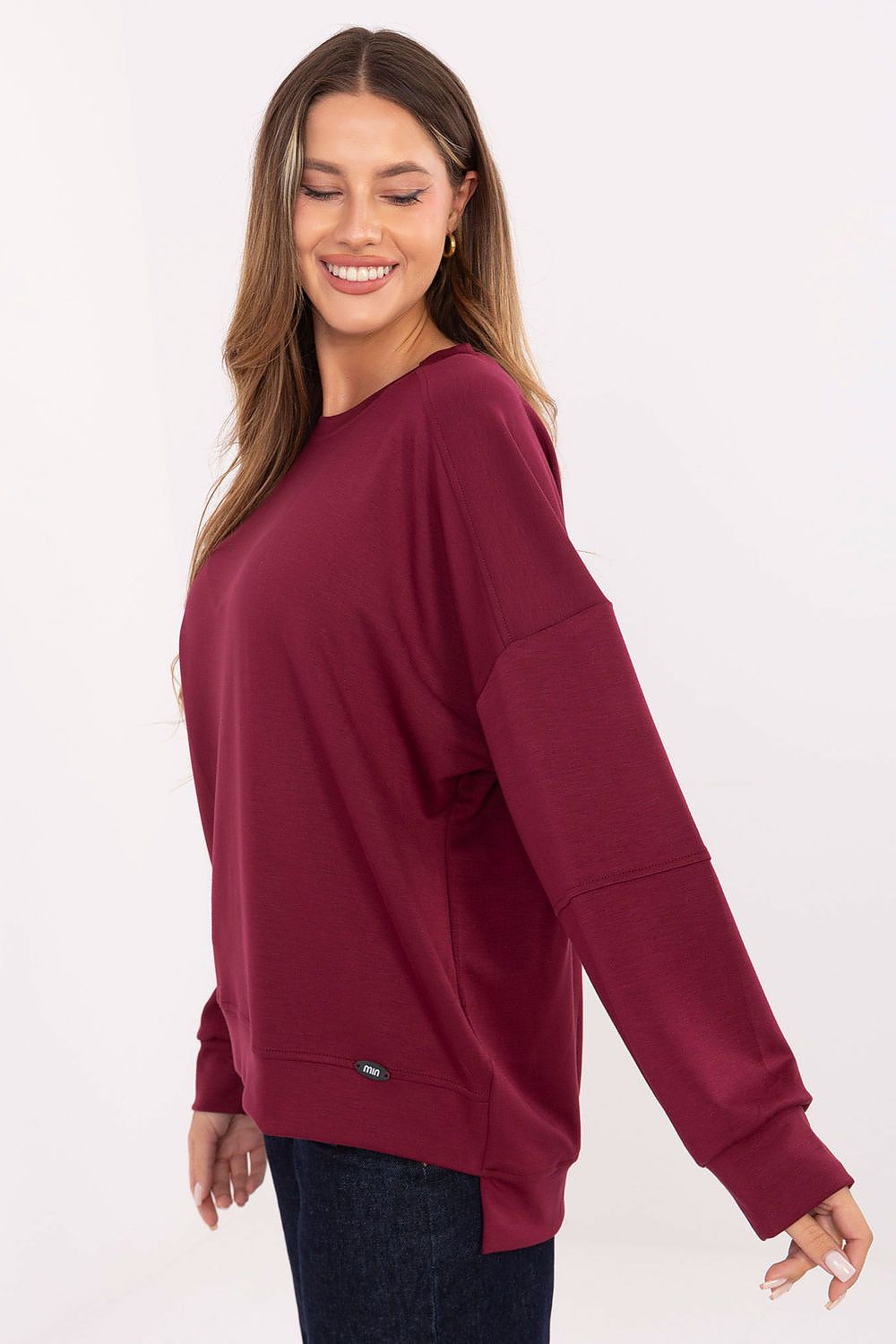   Bluza Damska Model RV-BZ-A906.59 Bordo - Relevance 