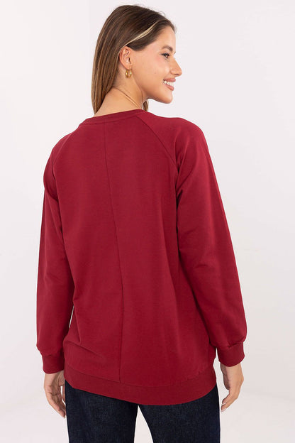   Bluza Damska Model RV-BZ-A876.52 Bordo - Relevance 