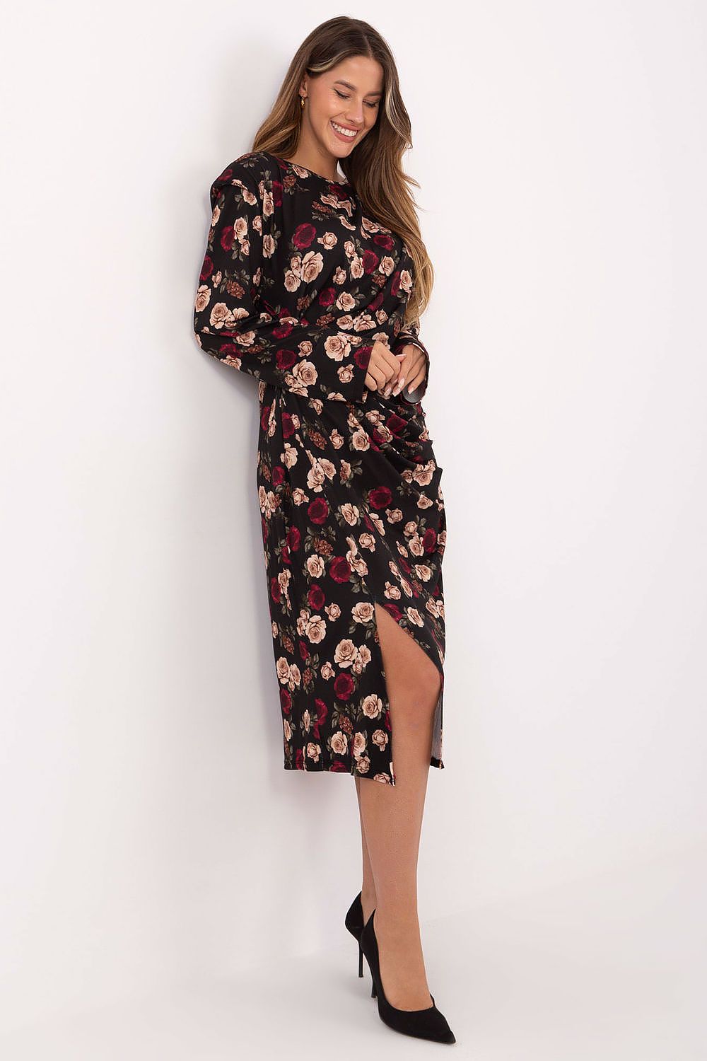  Sukienka Model IT-SK-20057-1.02 Black - Rue Paris 