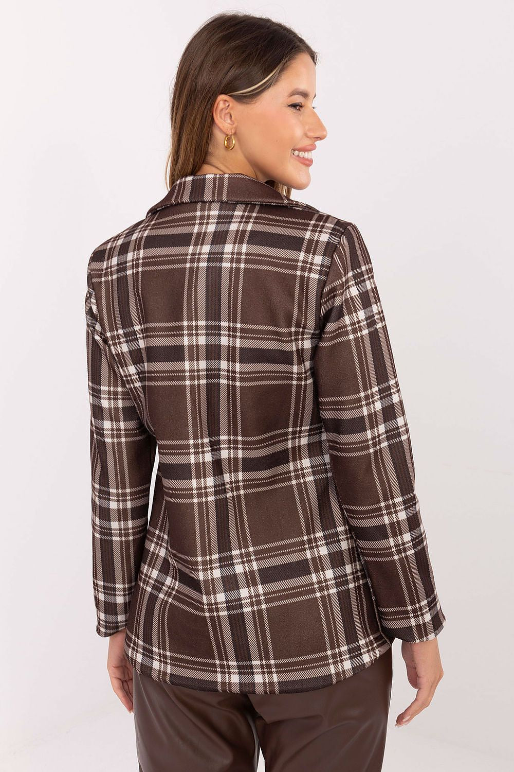   Marynarka Model MI-MA-3262.32 Brown - Rue Paris 