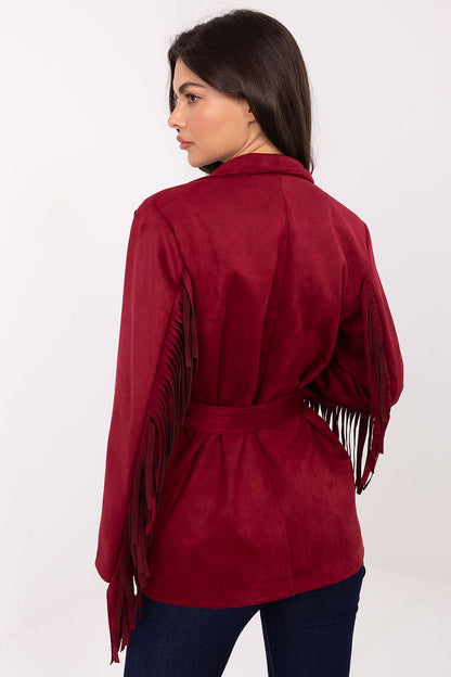   Marynarka Model IT-PL-5792.33 Bordo - Rue Paris 
