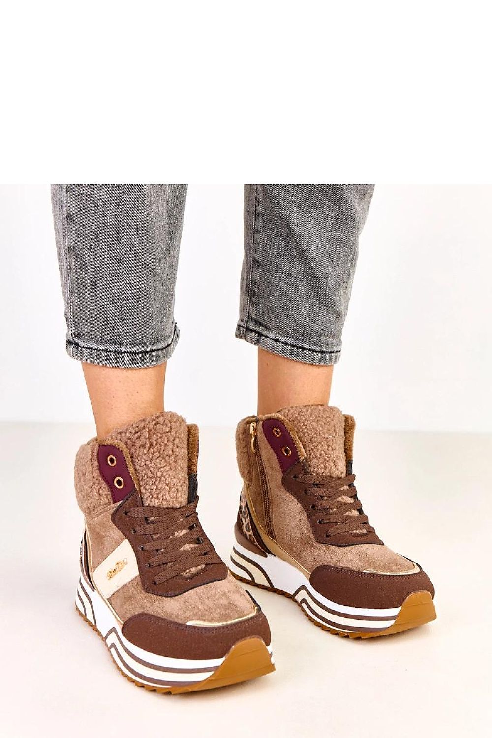   Buty Sportowe Model Mirasen EX5623-4 Brown - Solea 
