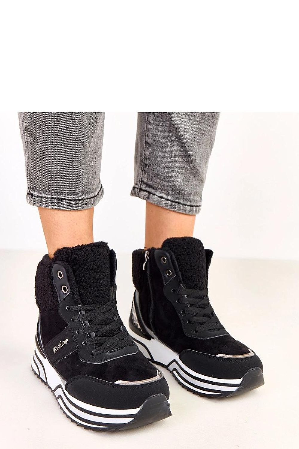   Buty Sportowe Model Mirasen EX5623-1 Black - Solea 