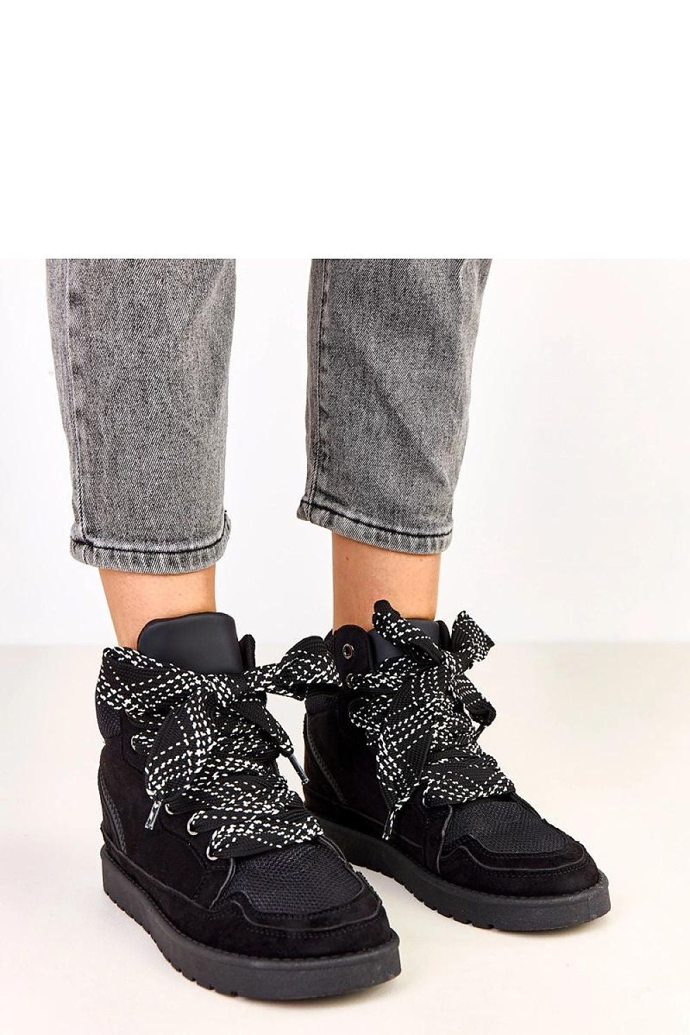   Buty Sportowe Model Klevis C2077-1 Black - Solea 