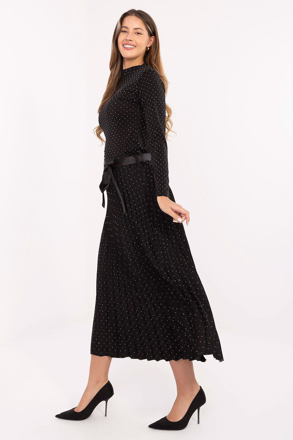 Spódnica Model MI-SD-121402.59 Black - Rue Paris 