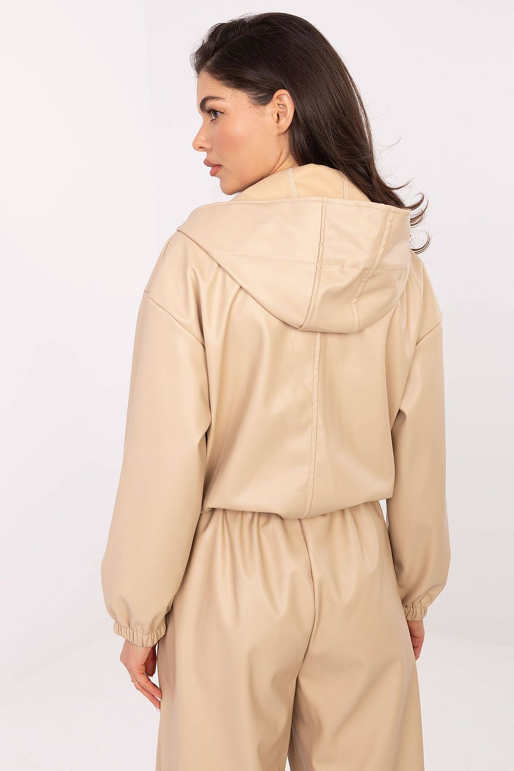   Kurtka Damska Model IT-KR-FL9729.15P Beige - Rue Paris 