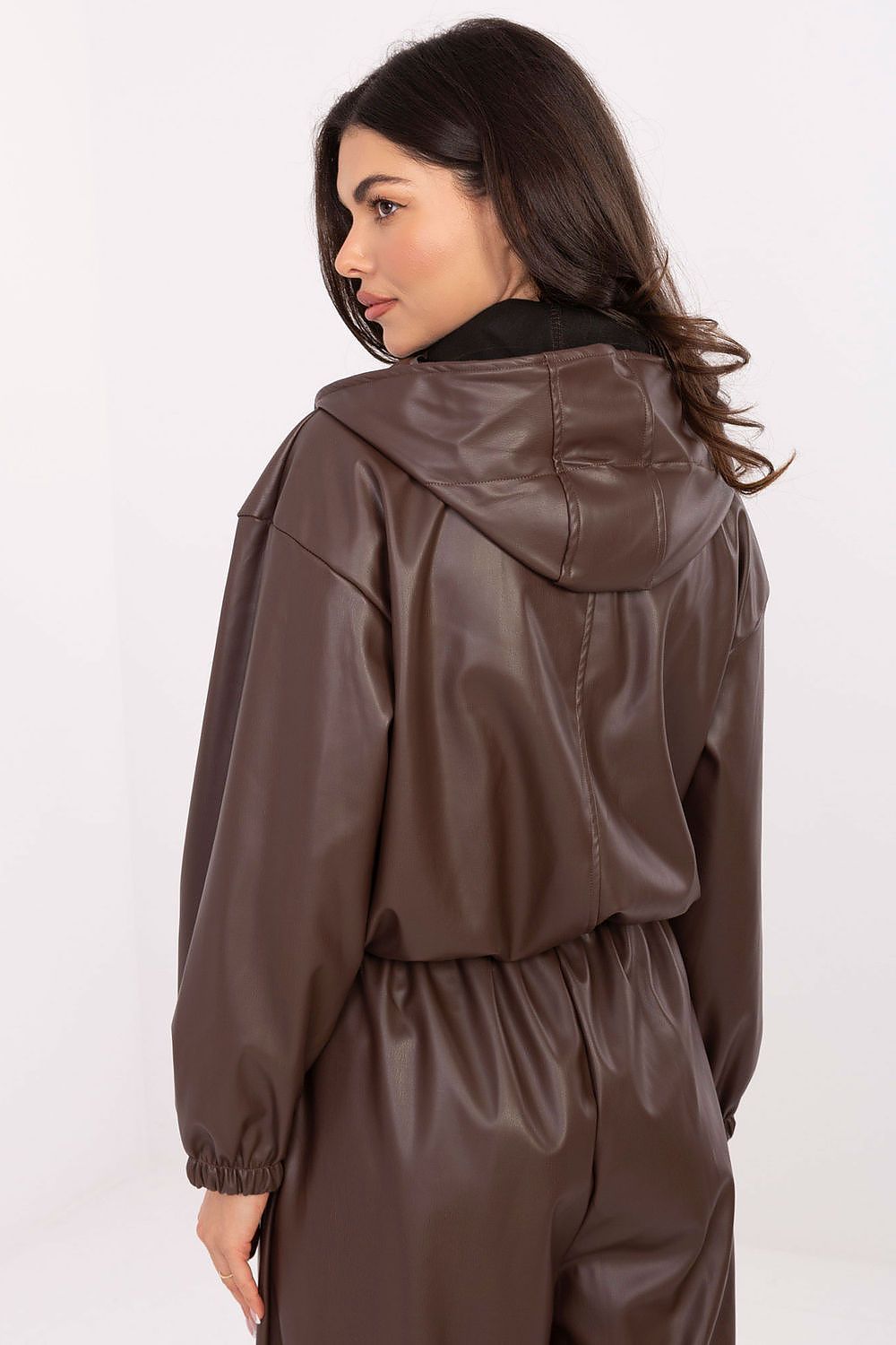   Kurtka Damska Model IT-KR-FL9729.15P Brown - Rue Paris 