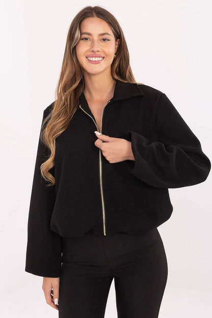   Kurtka Damska Model IT-KR-FL9725.08P Black - Rue Paris 