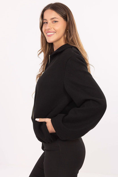   Kurtka Damska Model IT-KR-FL9725.08P Black - Rue Paris 