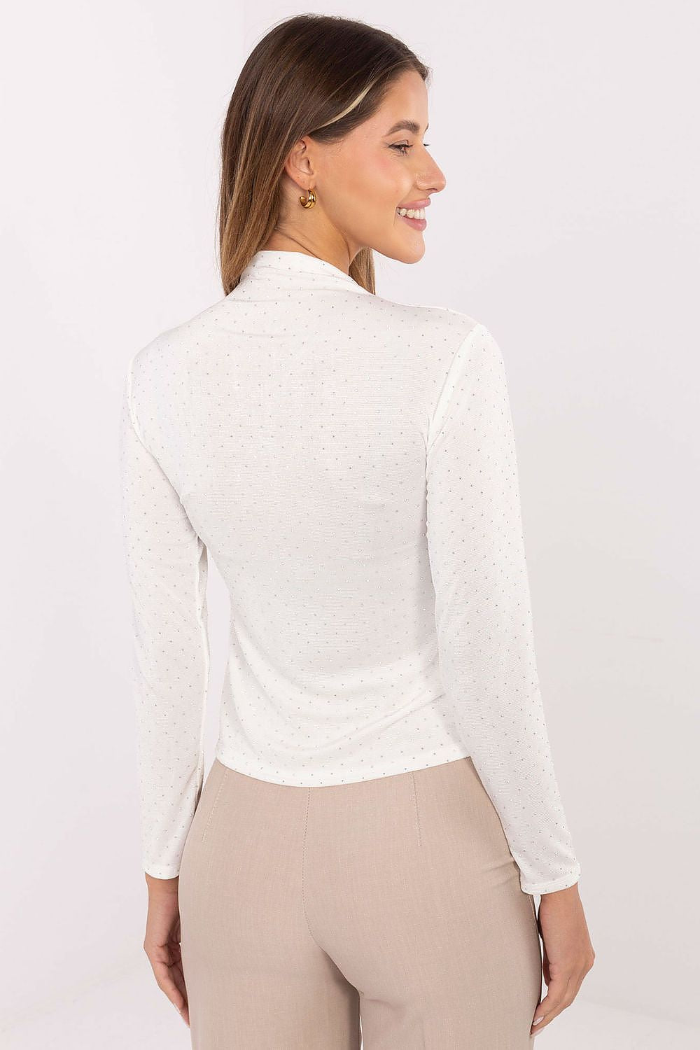   Bluzka Model IT-BZ-15368-1.04 Ecru - Rue Paris 