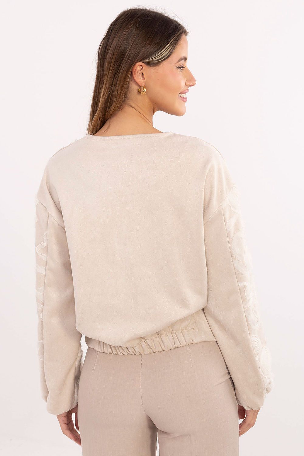   Kurtka Damska Model IT-KR-5776.66 Light Beige - Rue Paris 