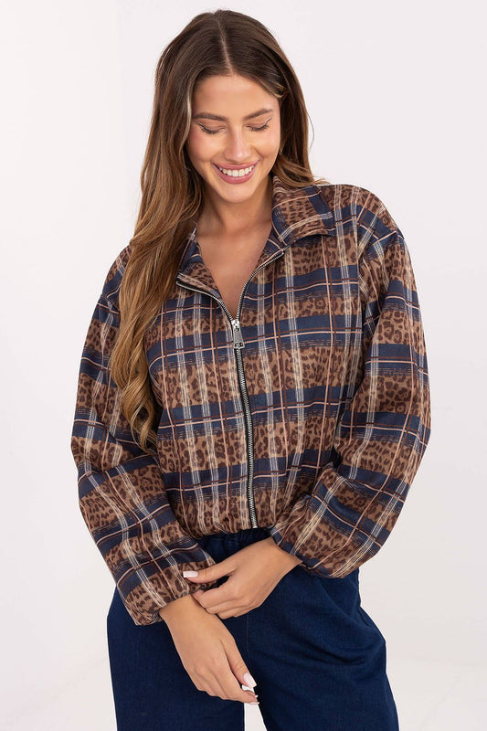   Kurtka Damska Model IT-KR-5773.23 Blue - Rue Paris 