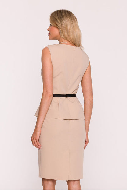  Sukienka Model S427 Beige - Stylove 