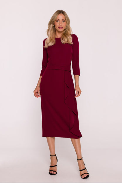  Sukienka Model S425 Bordo - Stylove 