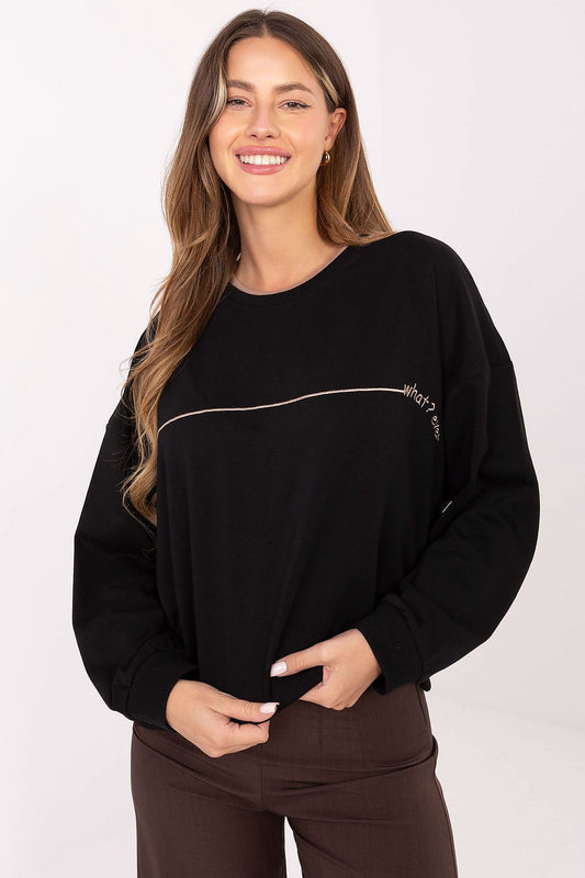   Bluza Damska Model RV-BL-A940.60 Black - Relevance 
