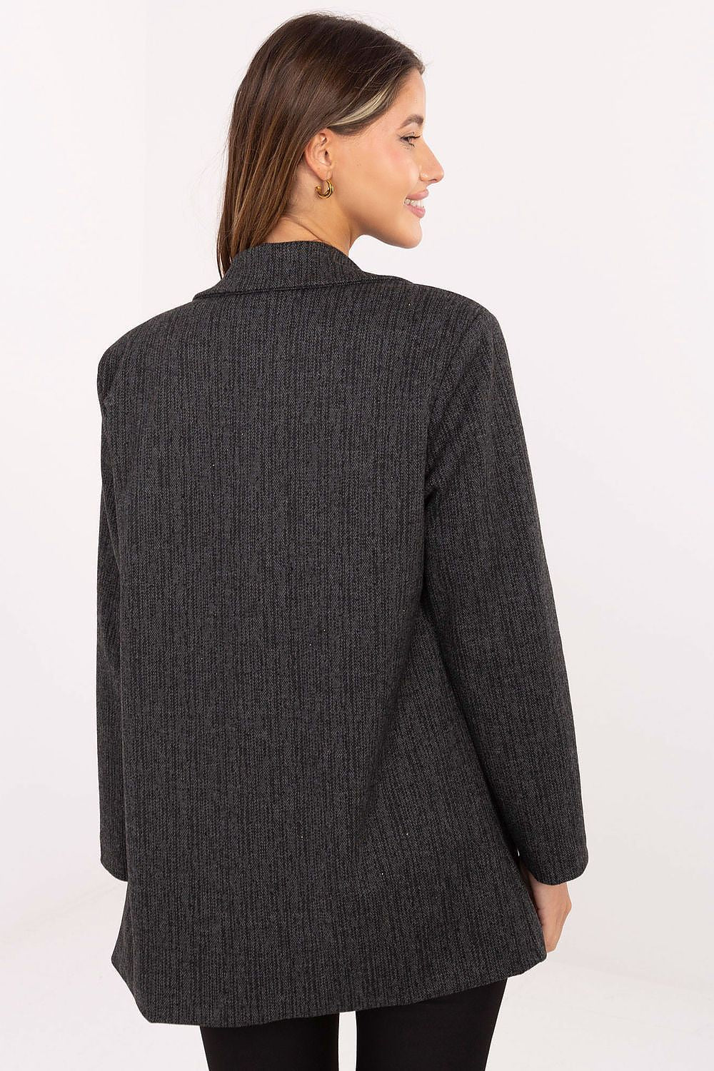   Marynarka Model IT-MA-FL8315.02P Grafit - Italy Moda 