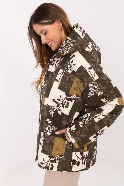   Kurtka Damska Model IT-KR-21685.23 Khaki - Italy Moda 