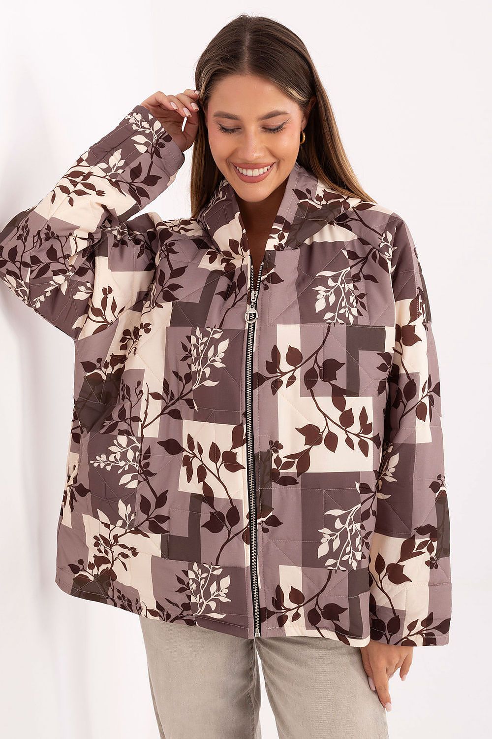   Kurtka Damska Model IT-KR-21685.23 Beige - Italy Moda 