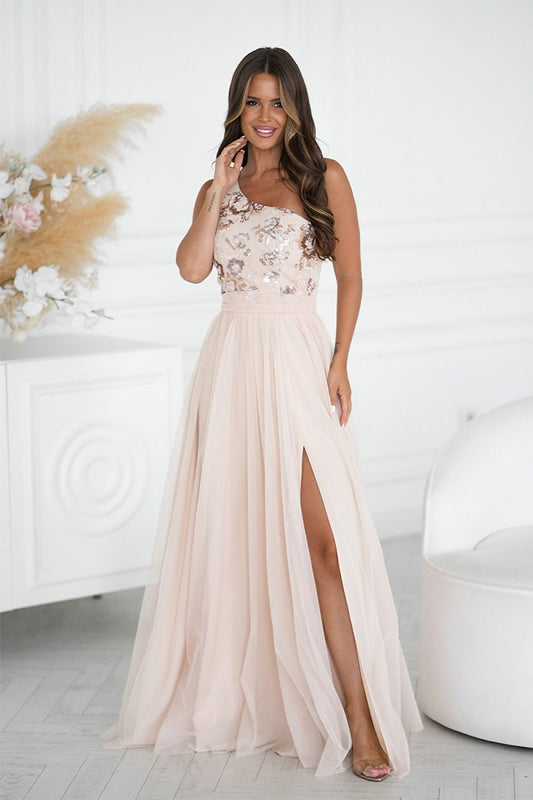  Sukienka Model 332-21 Beige - Bicotone 