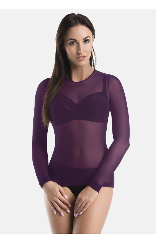   Bluzka Model Glamour 179308 Violet - Teyli 