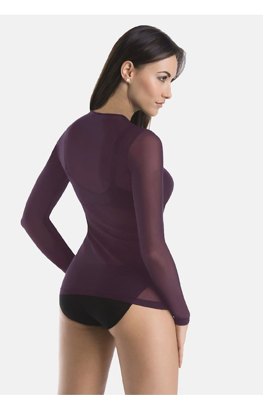   Bluzka Model Glamour 179308 Violet - Teyli 