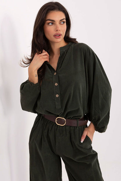   Bluzka Model IT-KS-233607.63 Khaki - Italy Moda 