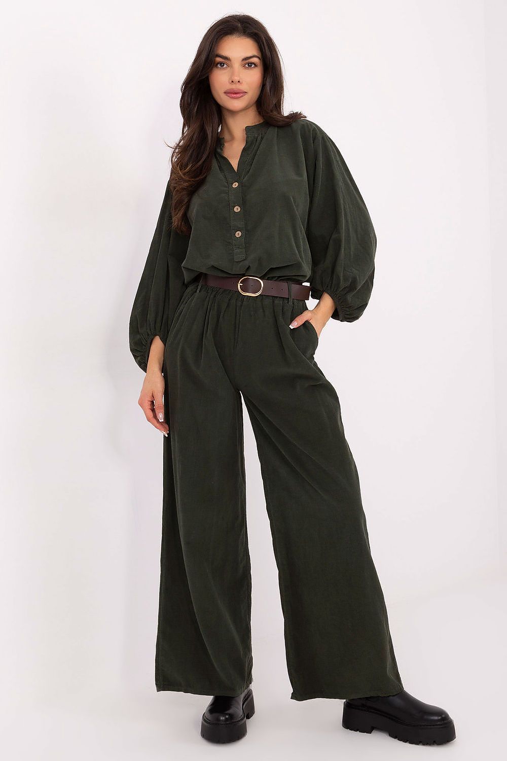   Bluzka Model IT-KS-233607.63 Khaki - Italy Moda 