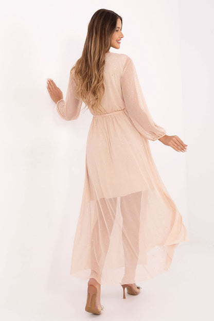  Sukienka Model IT-SK-21808.01 Light Beige - Italy Moda 