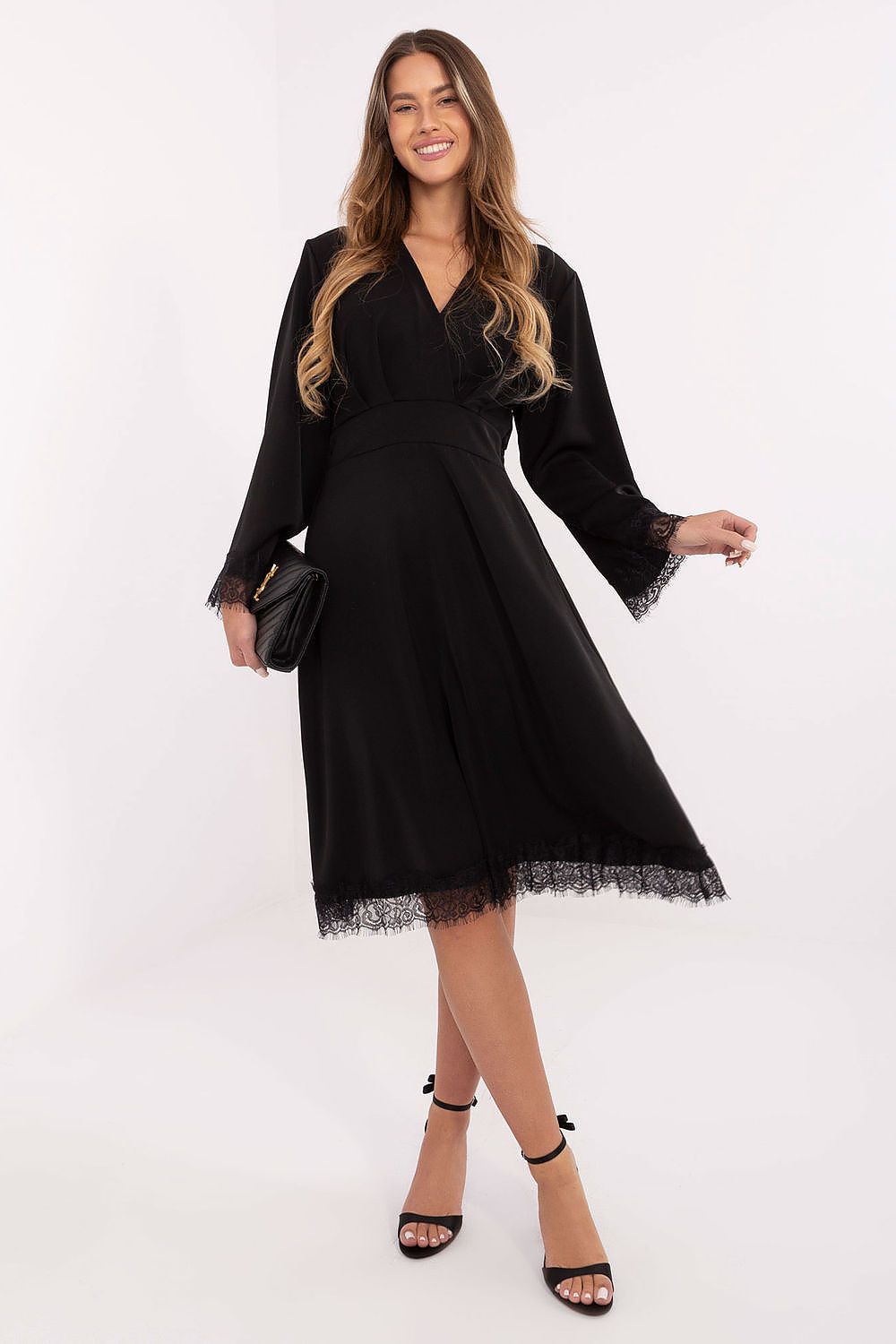   Sukienka Model MI-SK-92477.18P Black - Italy Moda 