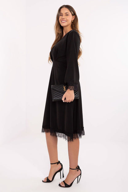   Sukienka Model MI-SK-92477.18P Black - Italy Moda 