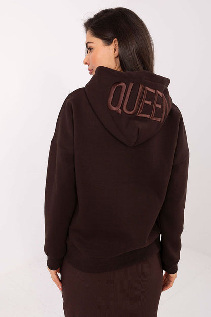   Bluza Damska Model RV-BL-A1006.27 Dark Brown - Relevance 