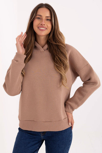   Bluza Damska Model RV-BL-A1006.27 Dark Beige - Relevance 