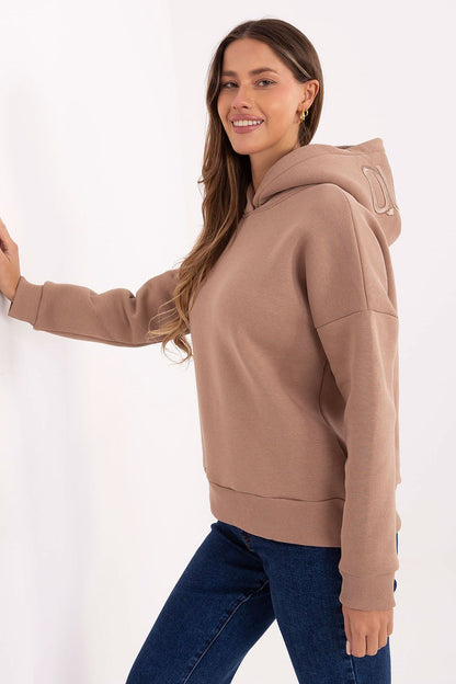   Bluza Damska Model RV-BL-A1006.27 Dark Beige - Relevance 