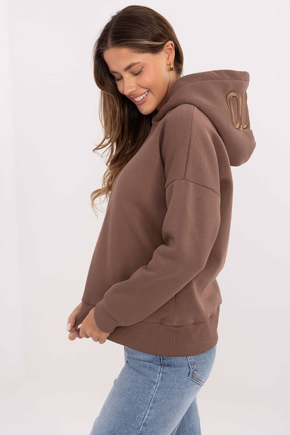   Bluza Damska Model RV-BL-A1006.27 Brown - Relevance 