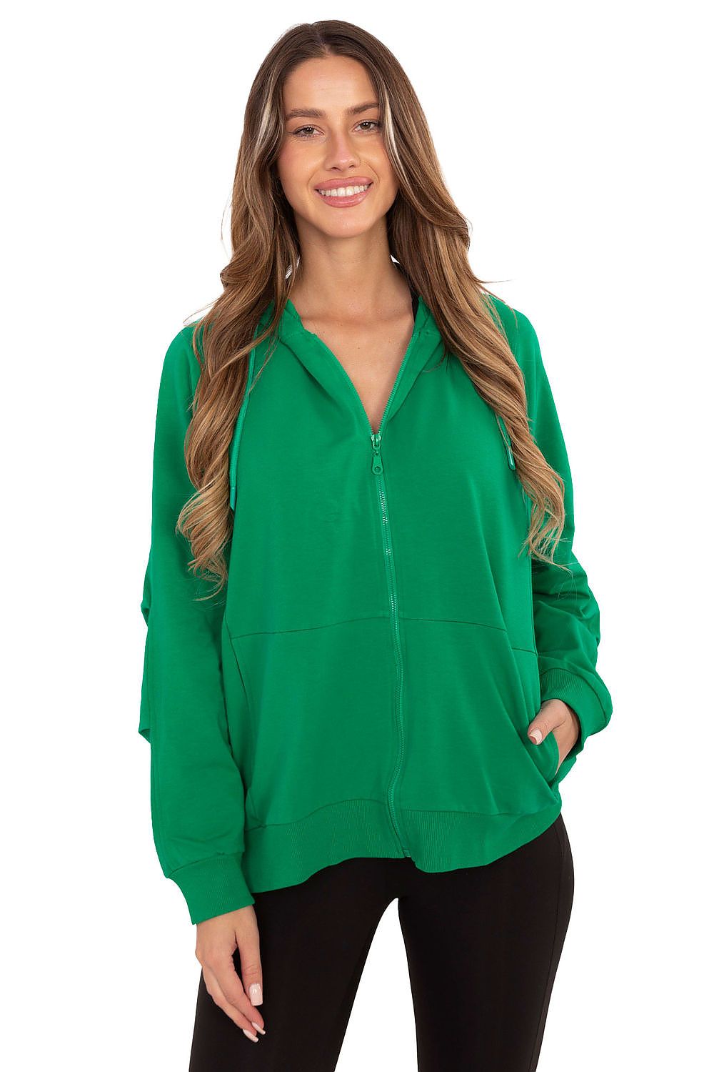   Bluza Damska Model RV-BL-9805.24 Green - Relevance 