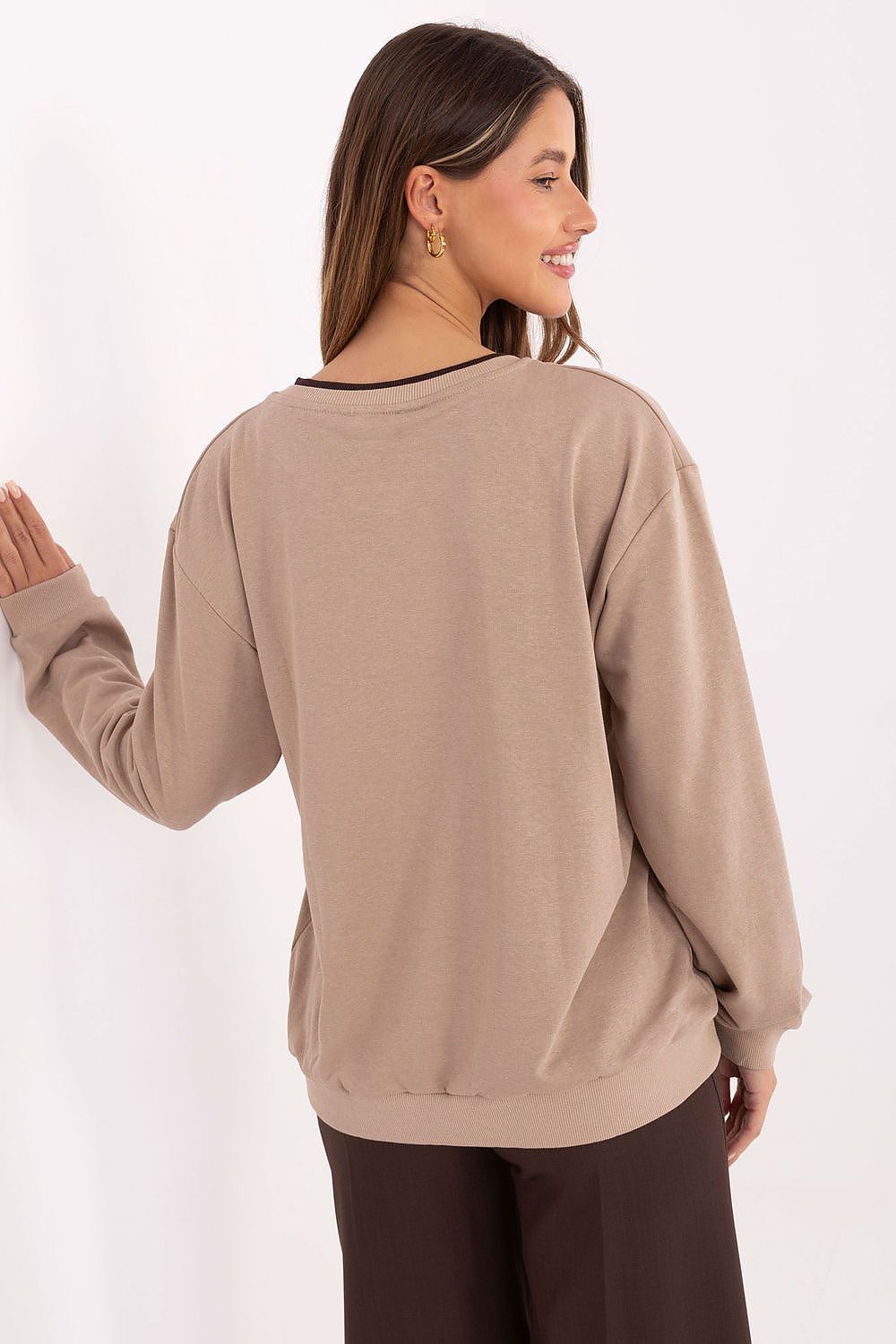   Bluza Damska Model RV-BL-A968.00 Beige - Relevance 