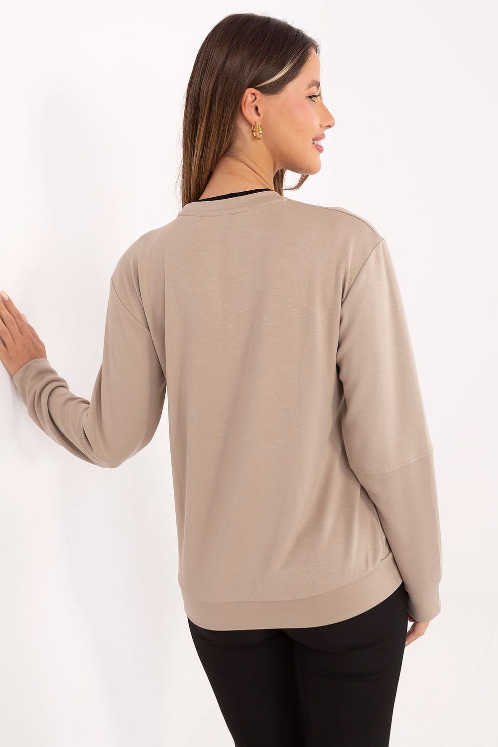   Bluzka Model RV-BL-A929.00 Beige - Relevance 