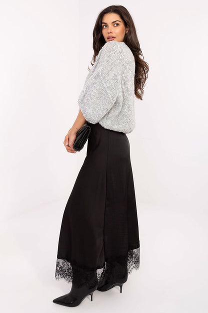  Spódnica Model MI-SD-4213-1.94 Black - Rue Paris 