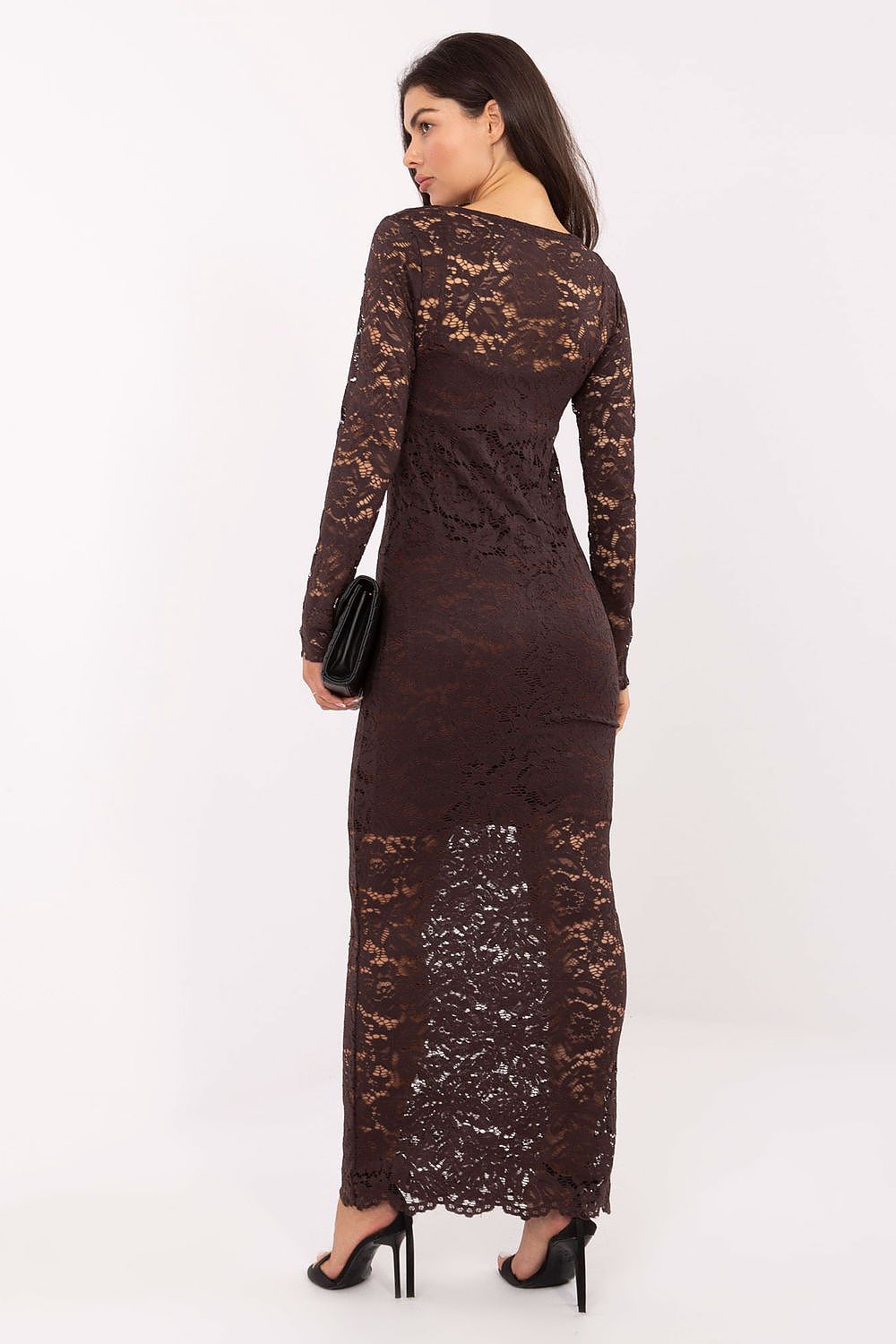  Sukienka Model MI-SK-A1564.22P Brown - Rue Paris 