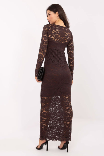  Sukienka Model MI-SK-A1564.22P Brown - Rue Paris 