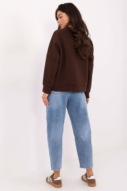   Bluza Damska Model MJ-BL-H2525.66 Dark Brown - Factory Price 