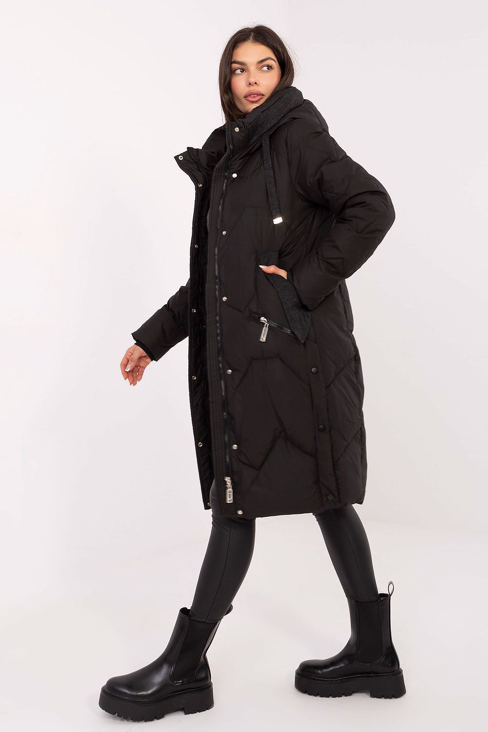   Kurtka Damska Model MBM-PL-WJ25-170.98P Black - MBM 