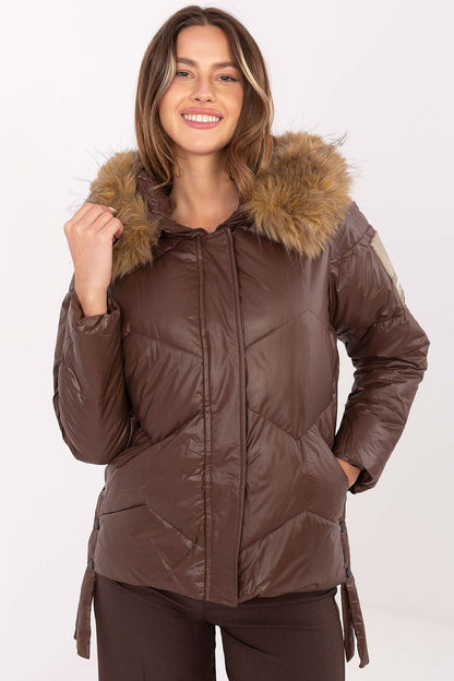   Kurtka Damska Model MBM-KR-856.98P Brown - MBM 