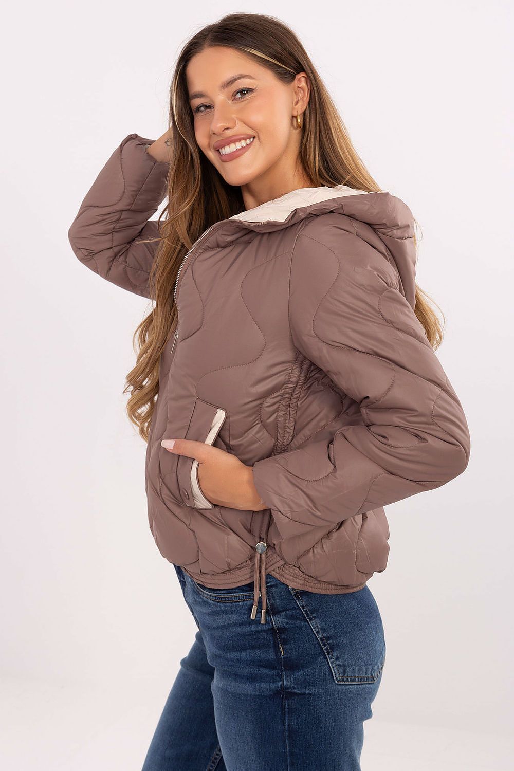   Kurtka Damska Model MBM-KR-2211.88 Brown - MBM 