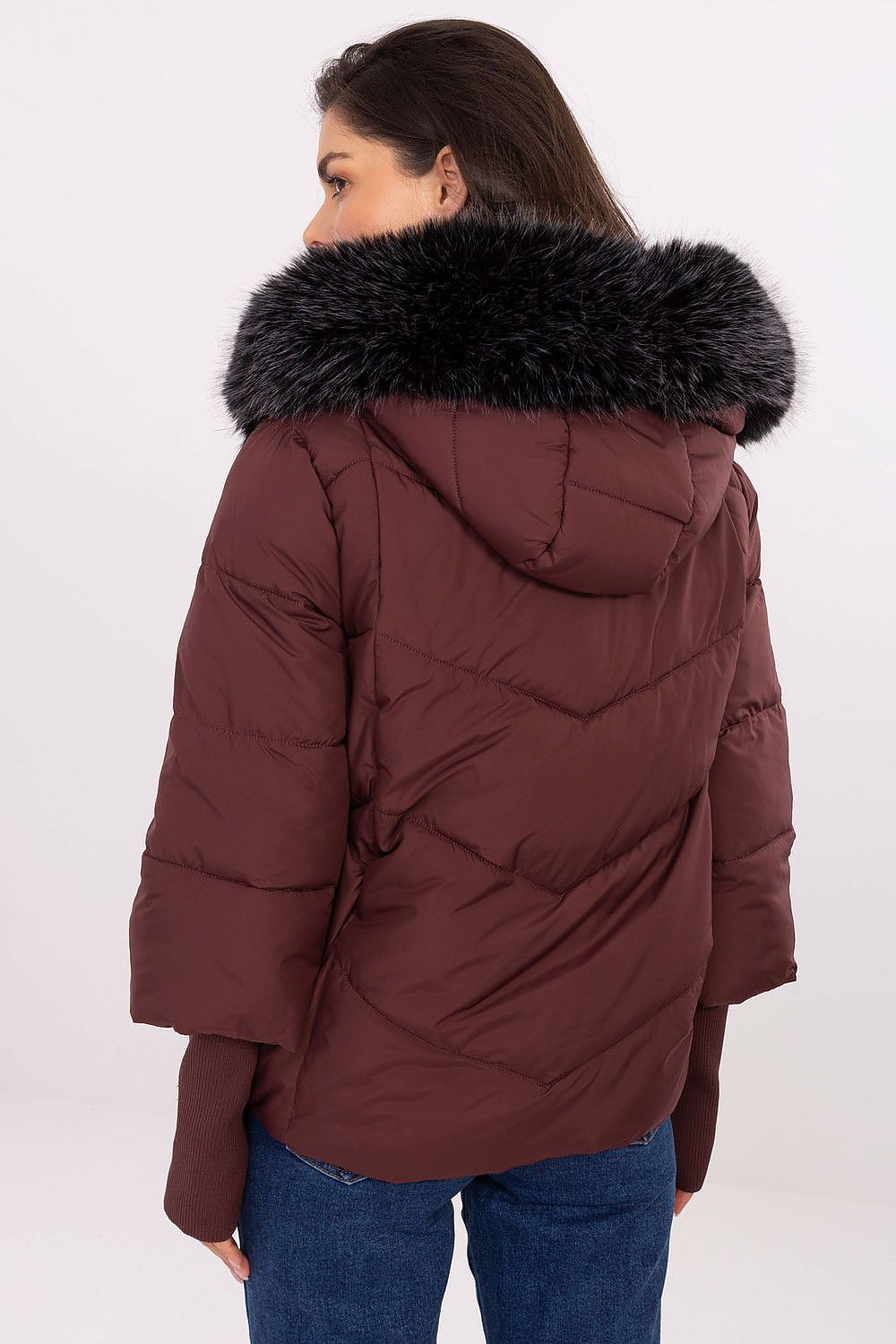   Kurtka Damska Model MBM-KR-2755.76 Bordo - MBM 