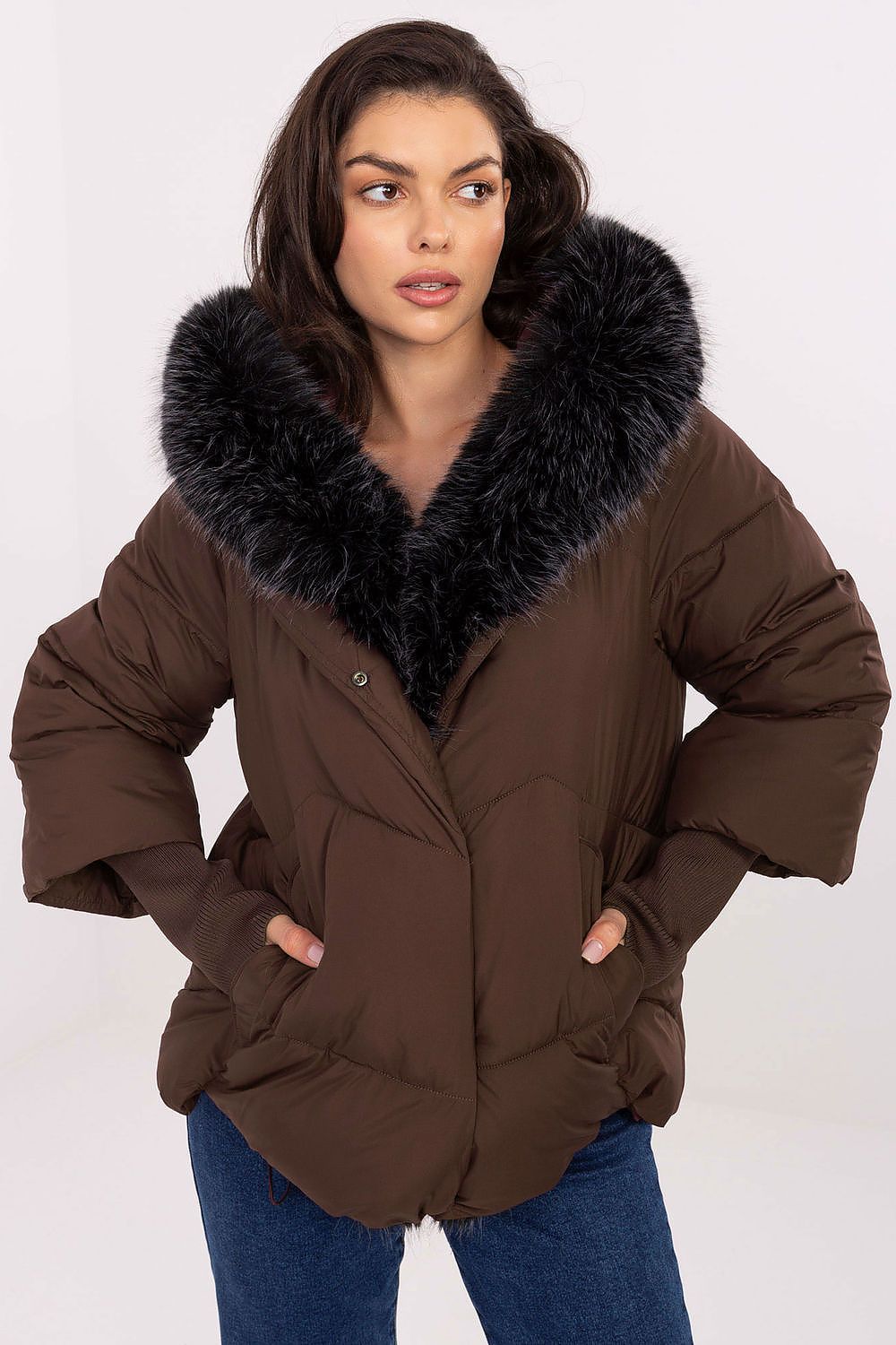   Kurtka Damska Model MBM-KR-2755.76 Brown - MBM 