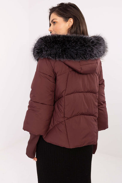   Kurtka Damska Model MBM-KR-26106.35 Bordo - MBM 