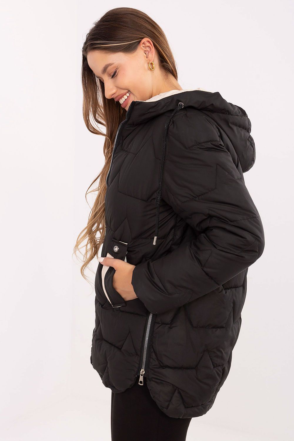   Kurtka Damska Model MBM-KR-2519.21 Black - MBM 
