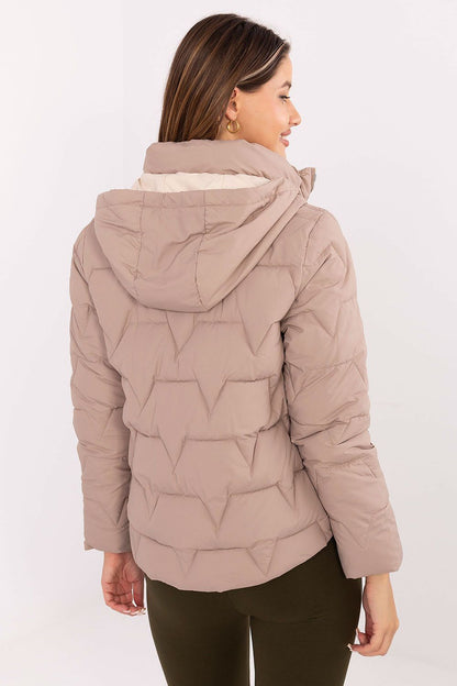   Kurtka Damska Model MBM-KR-2522.31 Dark Beige - MBM 